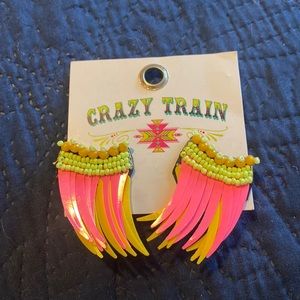 Crazy Train Earrings